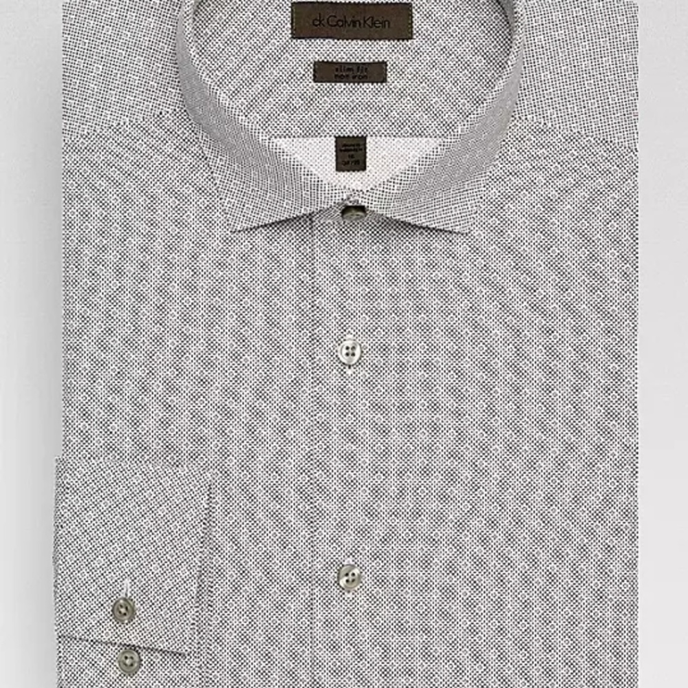 Calvin Klein Burgundy & Black Dot Extreme Slim Fit